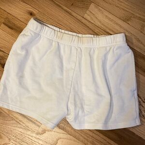 Fabletics Women's White Athletic Shorts